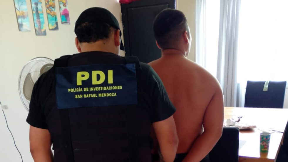 San Rafael: la PDI realizó allanamientos por un robo y detuvo a dos personas