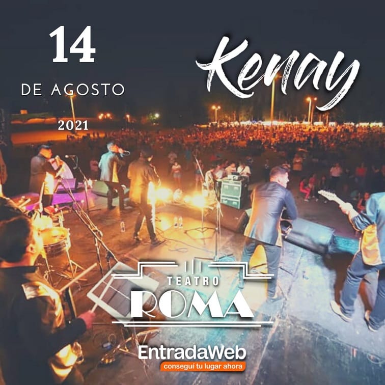 El Grupo Kenay se presentan en  VIVO en el Teatro Roma