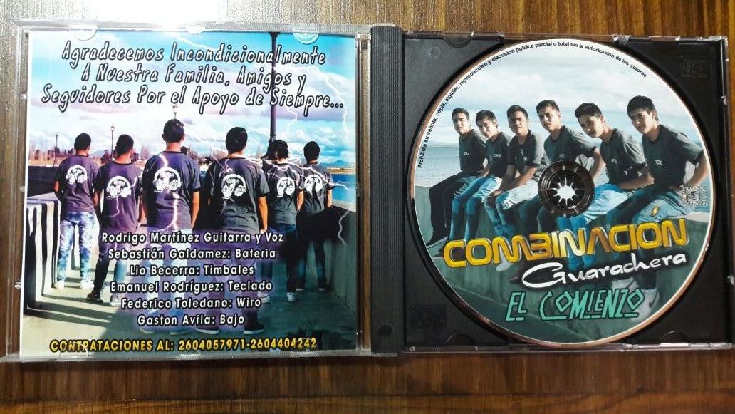 sábado 07 de octubre, el Nihuil esta de Fiesta, el grupo COMBINACIÓN GUARACHERA, Lanza su primer material. 