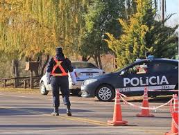 Detuvieron a un conductor ebrio durante un control vial en General Alvear.